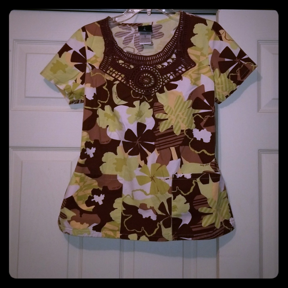 Baby Phat scrub top